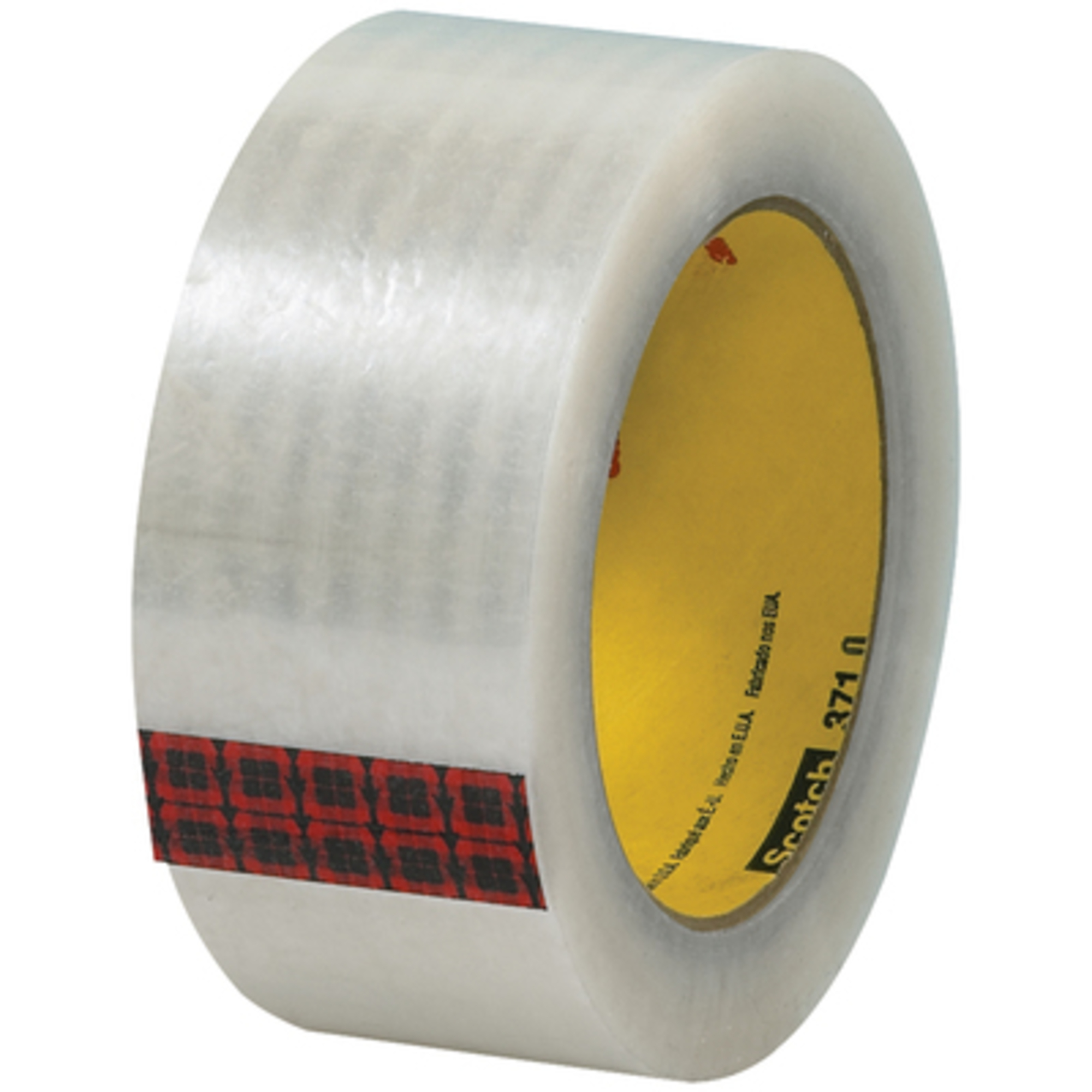 Scotch Carton Sealing Tape - 2in. x 110 Yds., Clear, 6 Pack, Model# T9023716PK